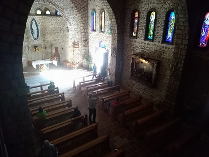 Greccio - nový kostel